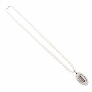 ×Tiffany&Co. 21FW Return to Tiffany Oval Tag Pearl Necklace Pearl Necklace