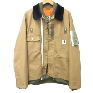 × Carhartt 23AW WIP Canvas×MA-1 Jacket Michigan