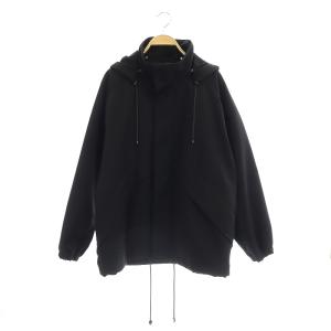 22SS WOOL MAX CANVAS HOODED BLOUSON