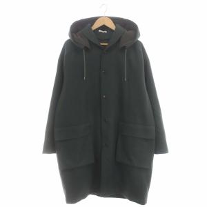 23AW LIGHT MELTON HOODED LINER COAT