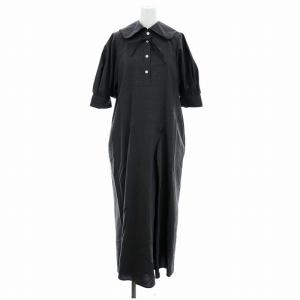 24SS SQUARE-SLEEVES DRESS