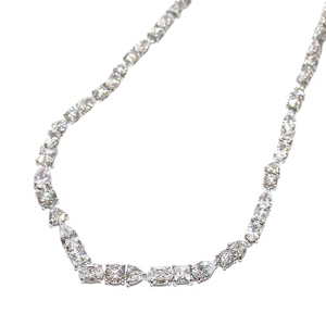TENNIS DELUXE ネックレス クリスタル