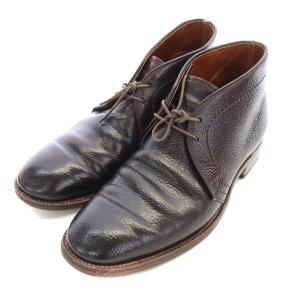 TOMORROWLAND 別注 チャッカブーツ コードバン シボ型押し