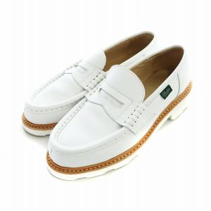 CORAUX RAID / FOUL BLANC コインローファー 22.5cm ホワイト