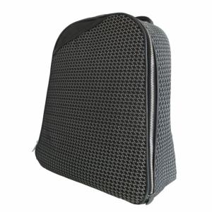 K-VAL マイロゴ レザー×キャンバス リュックサック