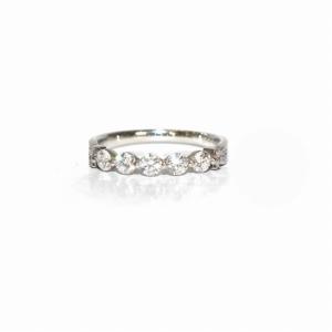 DIAMOND ETERNITY RING ダイヤモンド0.47ct Pt950