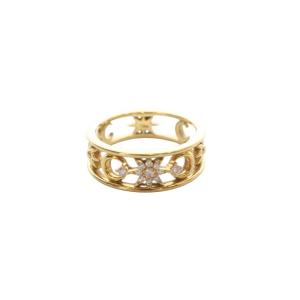 MOON & SUN ピンキーリング ダイヤモンド 0.04ct