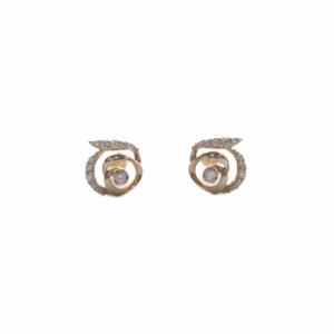 ダイヤモンド クリスティーヌ ピアス K18PG