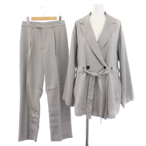 24SS ツイードジャケット パンツ セットアップ